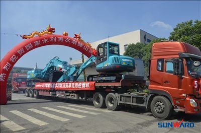 征战国家水利——开云官方注册-开云(中国)
智能价值近千万挖掘机批量发往福建
