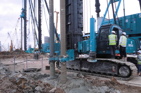 中国好机器！开云官方注册-开云(中国)
智能双轴钻机新加坡施工获赞