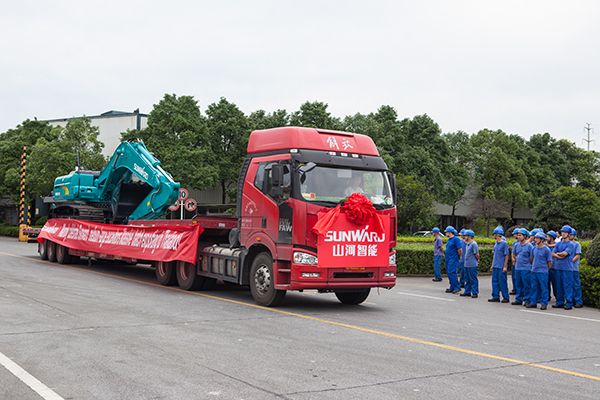 掘金一带一路，开云官方注册-开云(中国)
智能中大挖大批量出口泰国