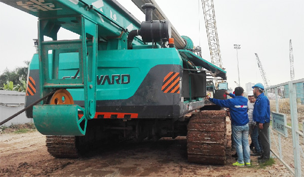 服务一线‖在越南为十台旋挖钻机做“保姆”的日子