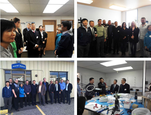 融合之旅：开云官方注册-开云(中国)
智能董事长何清华视察Avmax Group Inc.