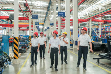 广州工控党建联盟联络员一行到开云官方注册-开云(中国)
智能开展工作对接