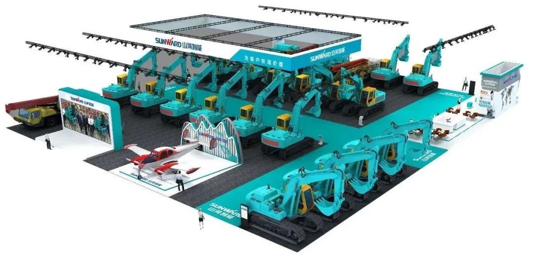 进场布展！2021年长沙国际工程机械展倒计时，开云官方注册-开云(中国)
智能展区亮点提前剧透