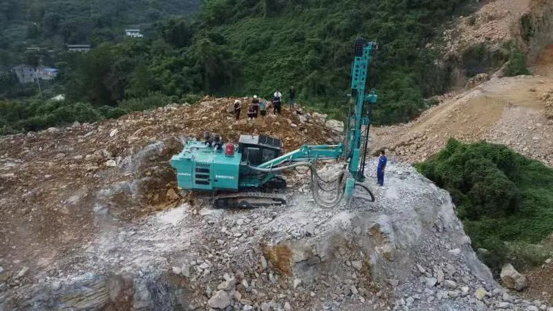 助力绿色矿山建设，开云官方注册-开云(中国)
智能“凿岩先锋”SWDH系列顶锤钻机大展身手