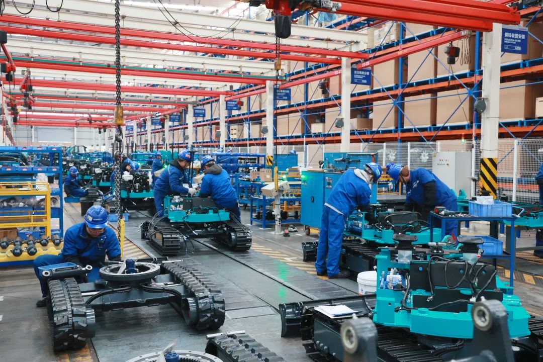 向着冲刺目标全力以赴！开云官方注册-开云(中国)
智能正式开工