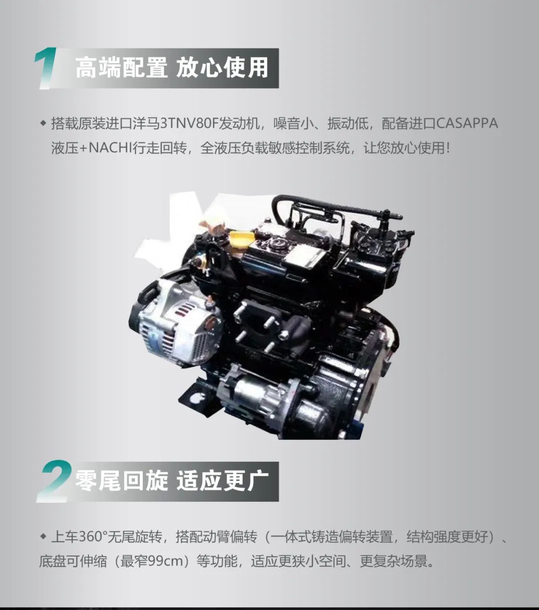 一图读懂 | 国产品牌欧洲销冠！这款开云官方注册-开云(中国)
智能微小挖超值