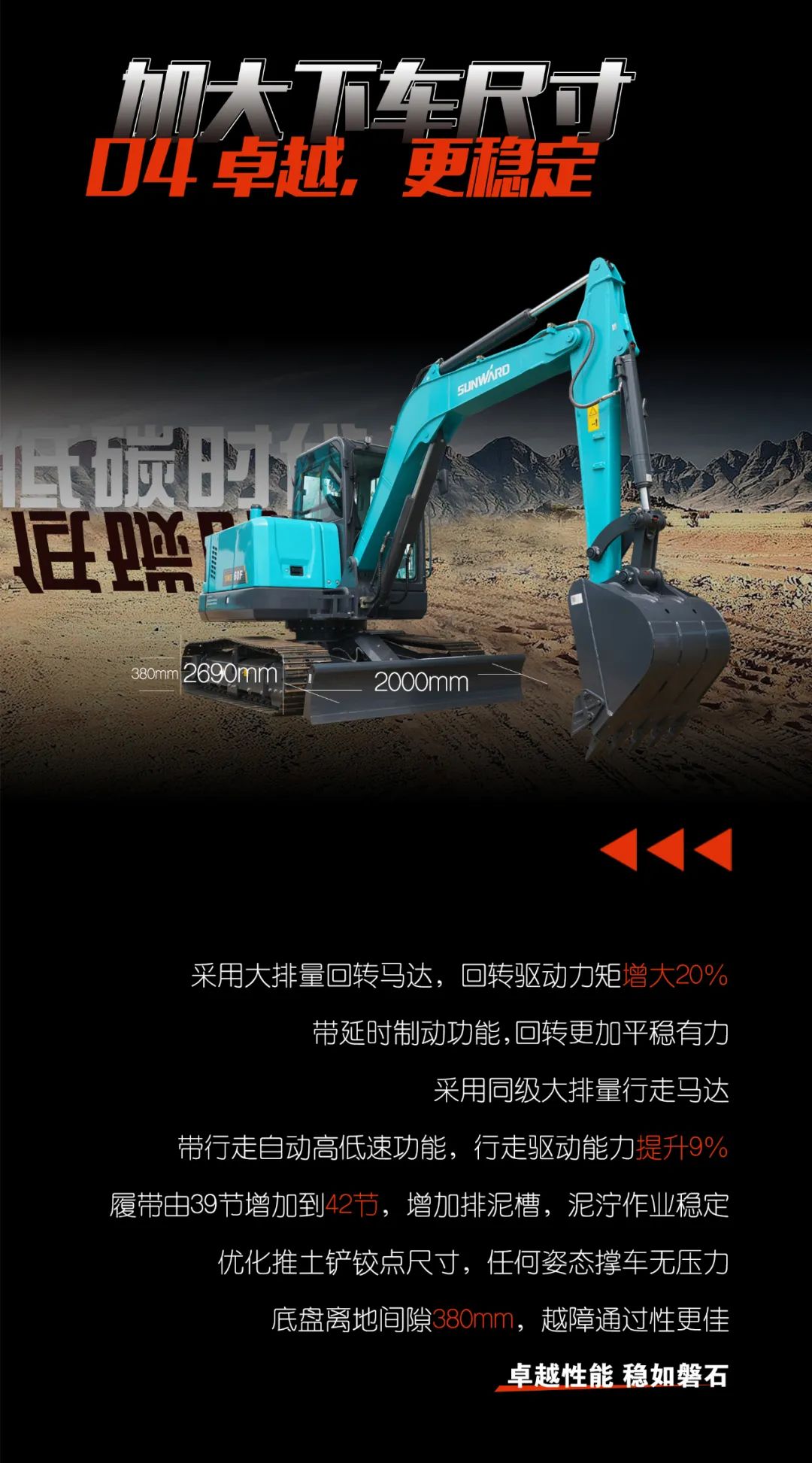 一图读懂 | 献礼七一 · 开云官方注册-开云(中国)
智能SWE60F挖掘机低碳来袭