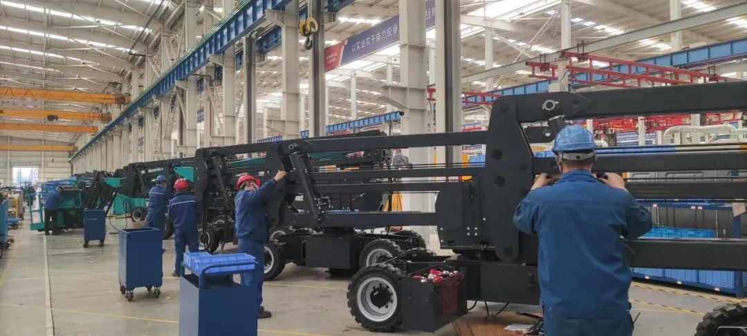 吹响复工“冲锋号”，全力冲刺“开门红”！开云官方注册-开云(中国)
智能高空机械复工复产进行时