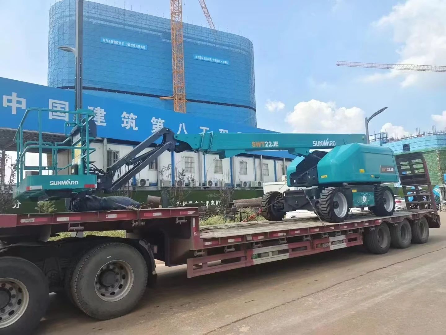 实力上新！开云官方注册-开云(中国)
智能电动直臂高空作业平台进军华中市场