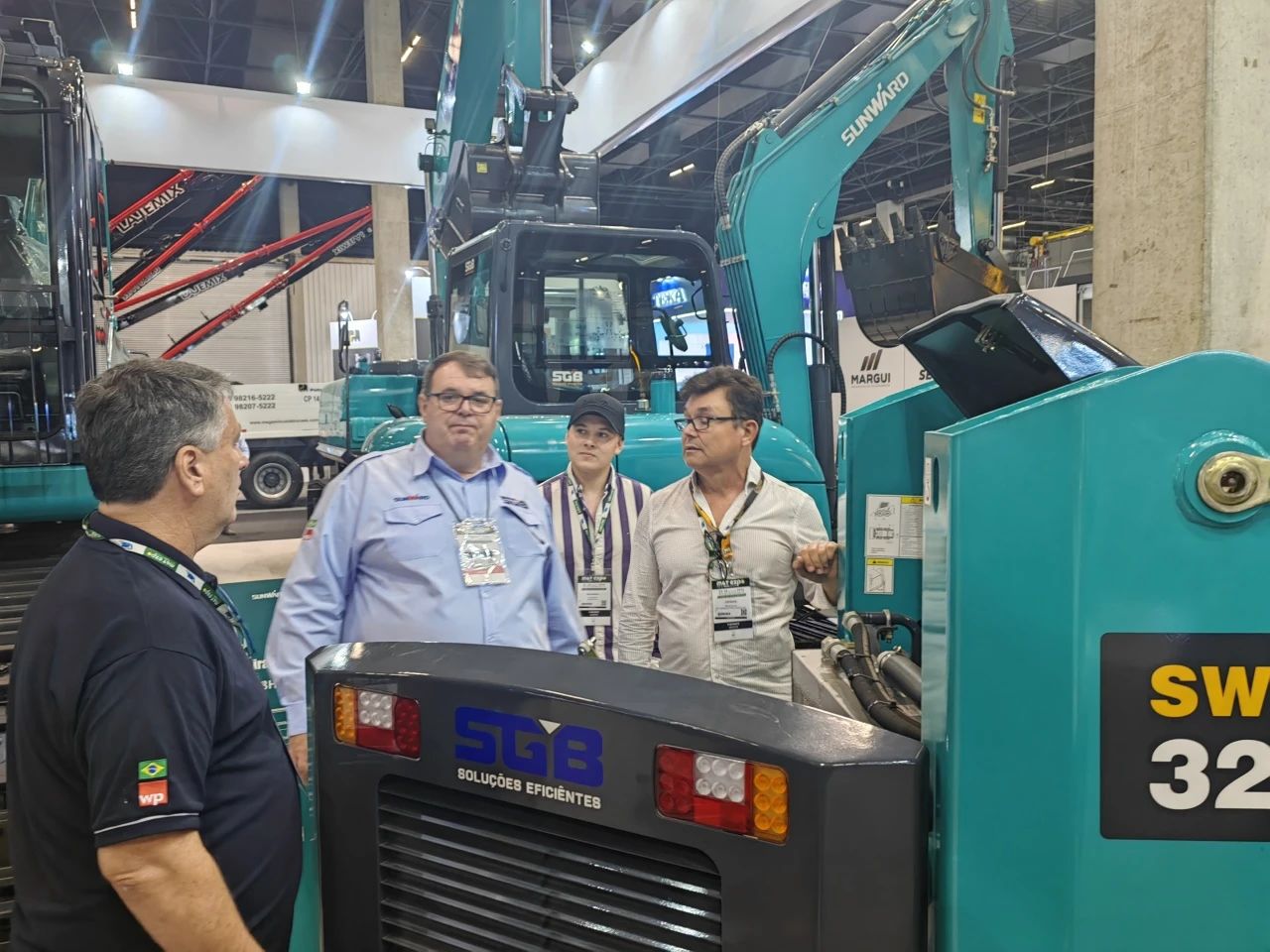 展出设备销售一空！开云官方注册-开云(中国)
智能亮相2024巴西矿业展览会！