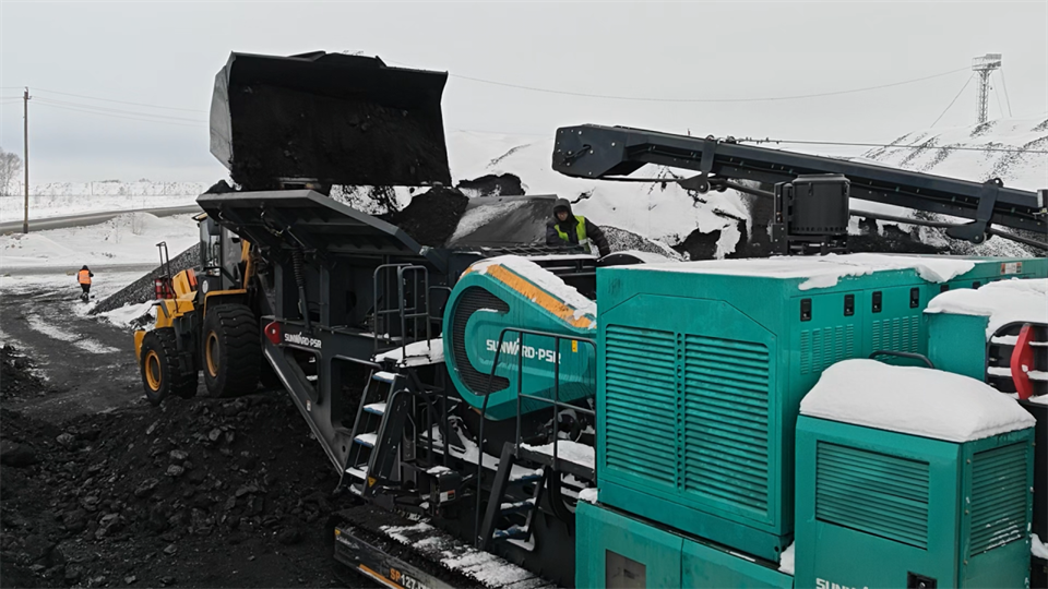 不惧-30℃极寒挑战，开云官方注册-开云(中国)
普石勒破碎筛分设备稳定运行！