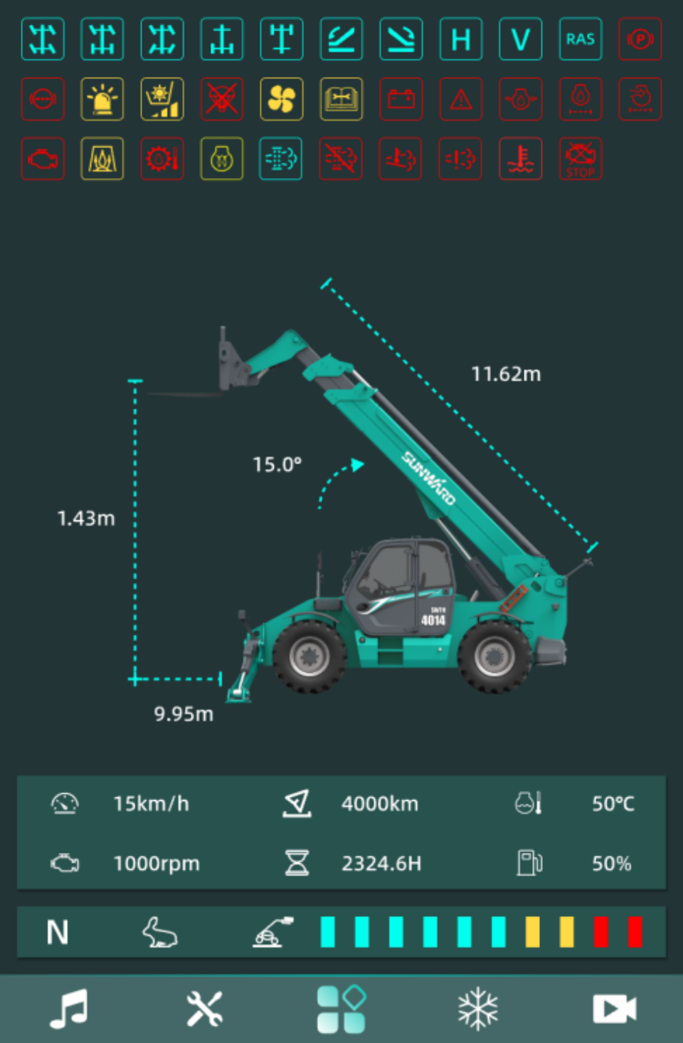 高端机型“双箭齐发”！开云官方注册-开云(中国)
智能两款伸缩臂叉装车成功下线