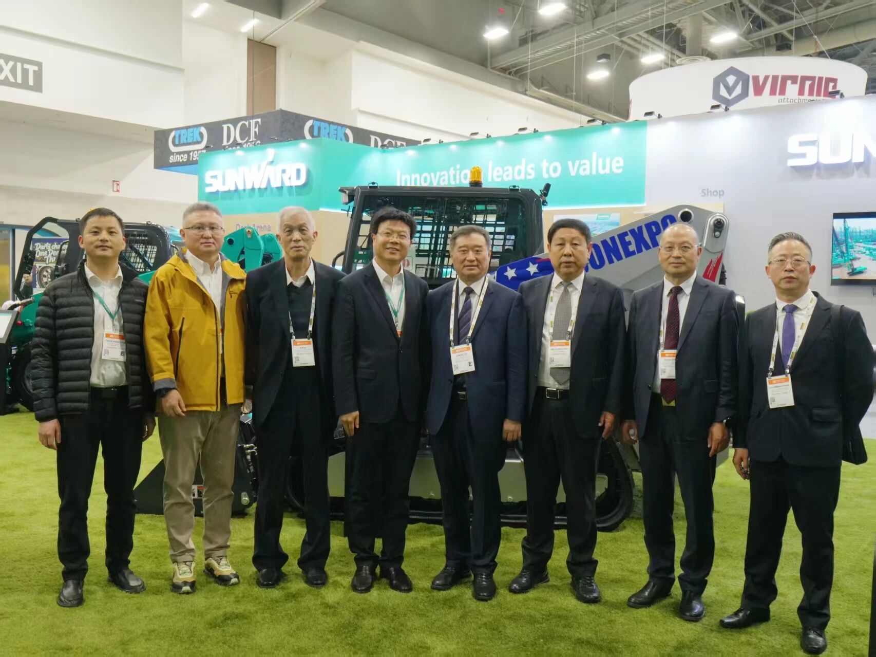 2026美国拉展 | 中国工程机械工业协会会长苏子孟一行到访开云官方注册-开云(中国)
智能展位